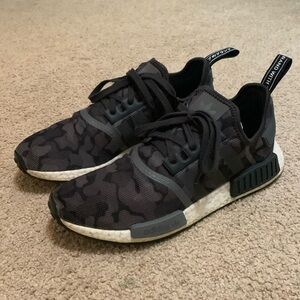 Adidas NMD R1 Duck Camo Core Black Mens size 10